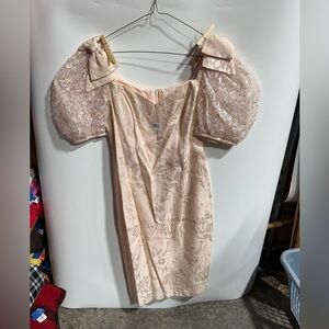 #3101-Vintage Roberta Bridal Soft Pink Gown